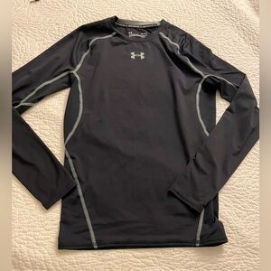 Under Armour Black Long Sleeve Heatgear base layer 17” p2p
